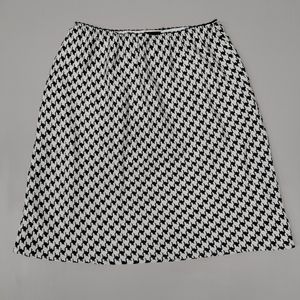 Houndstooth Skirt